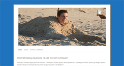 Desktop Screenshot of nadmorze.rowy.com.pl